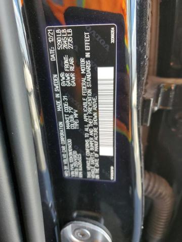 2022 VOLVO XC60 B5 MO YV4L12DK9N1014530