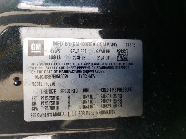 KL4CJGSB7EB580659 Buick Encore