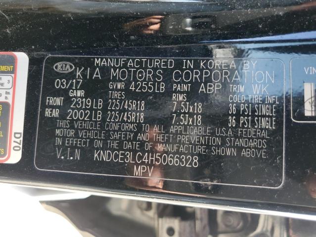 KNDCE3LC4H5066328 KIA Niro Ex Touring