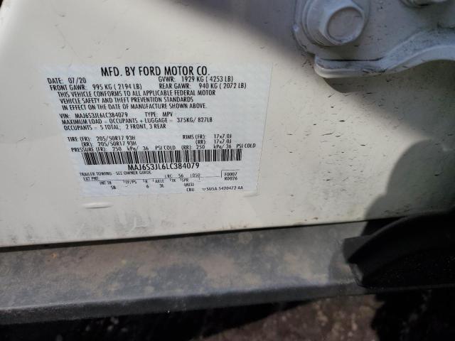 MAJ6S3JL6LC384079 Ford Ecosport Ses