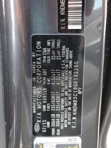 KNDMB5C19G6132260 KIA Sedona