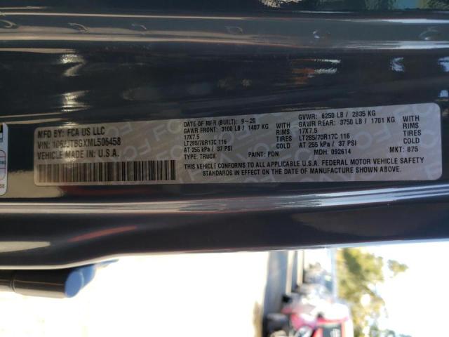 1C6JJTBGXML506458 Jeep Gladiator Rubicon