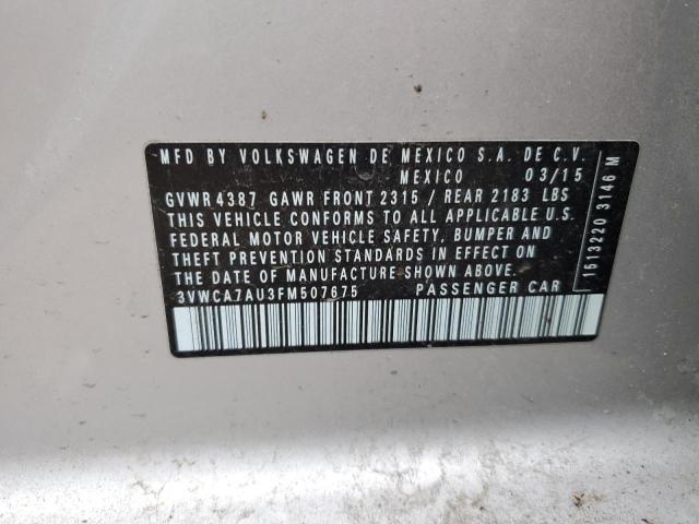 2015 VOLKSWAGEN GOLF SPORT - 3VWCA7AU3FM507675