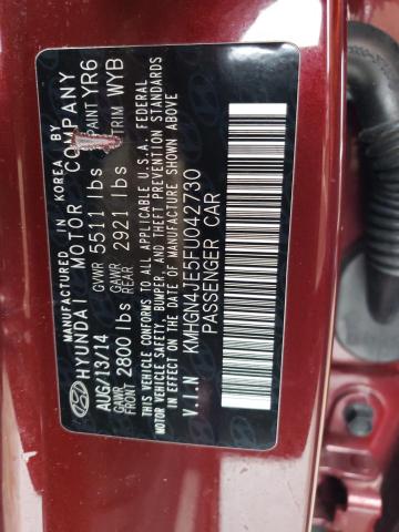 2015 HYUNDAI GENESIS 3. KMHGN4JE5FU042730