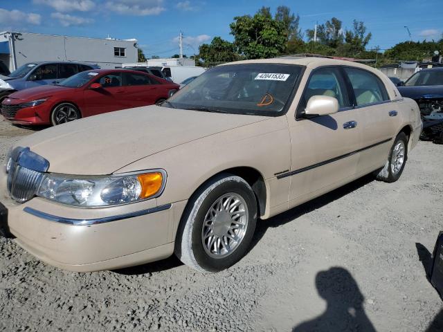 1998 LINCOLN TOWN CAR CARTIER for Sale FL MIAMI NORTH Wed