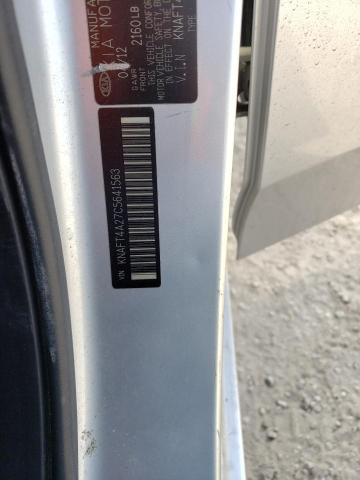 KNAFT4A27C5641563 KIA FORTE LX