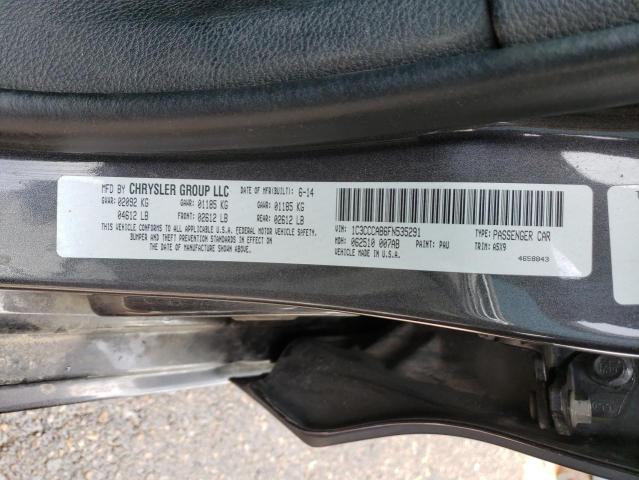 2015 CHRYSLER 200 LIMITE 1C3CCCAB6FN535291