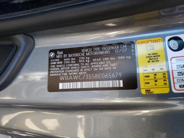 WBAWC73558E065679 BMW 335 XI