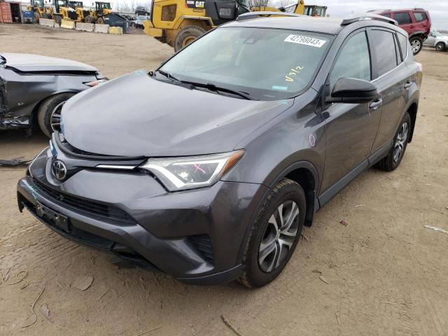 Toyota Rav4 salvage cars for sale: 2017 Toyota Rav4 LE