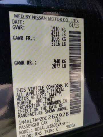 1N4AL3AP2DC262928 Nissan Altima