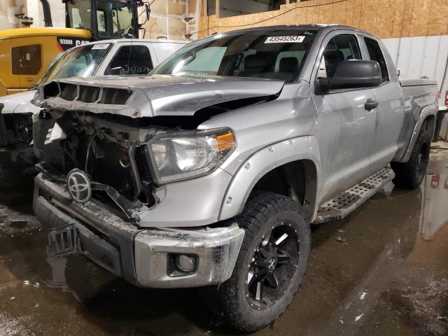 Toyota salvage cars for sale: 2018 Toyota Tundra Double Cab SR/SR5