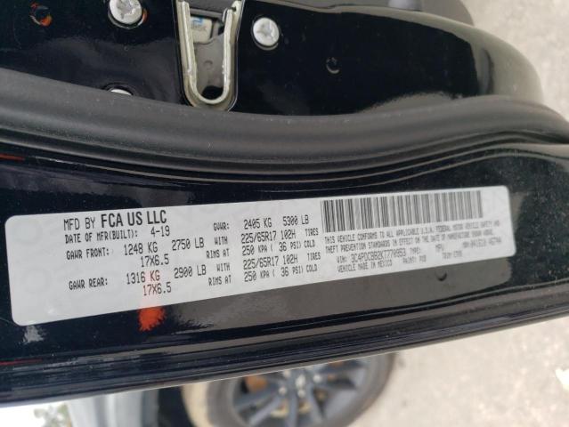2019 DODGE JOURNEY SE 3C4PDCBB2KT770953