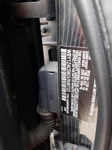 2016 BMW I3 REX - WBY1Z4C58GV508723