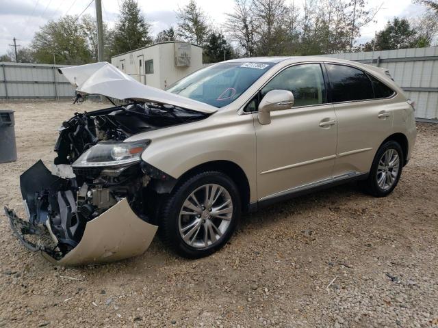 Salvage cars for sale from Copart Midway, FL: 2013 Lexus RX 450