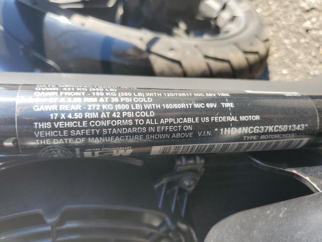 2019 HARLEY-DAVIDSON XG750 A - 1HD4NCG37KC501343