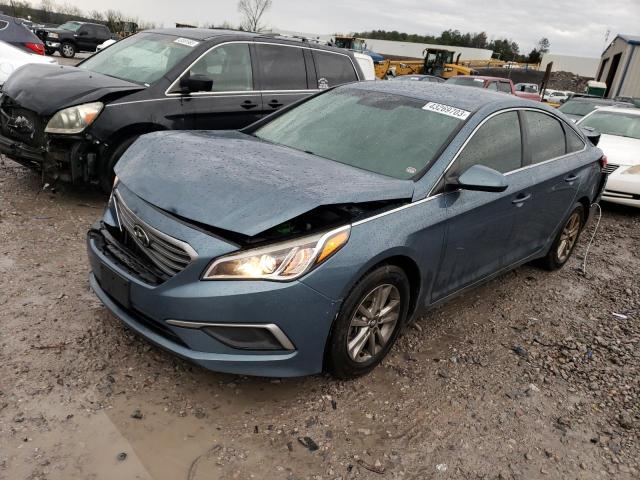  HYUNDAI SONATA 2016 Синий