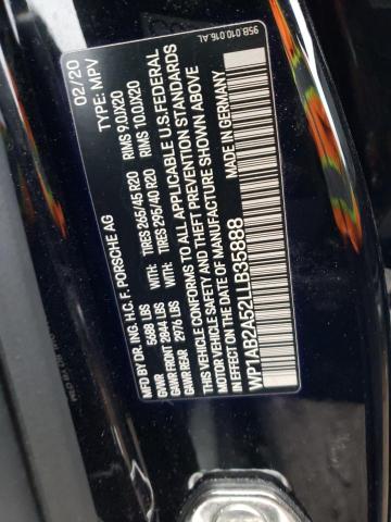2020 PORSCHE MACAN S WP1AB2A52LLB35888