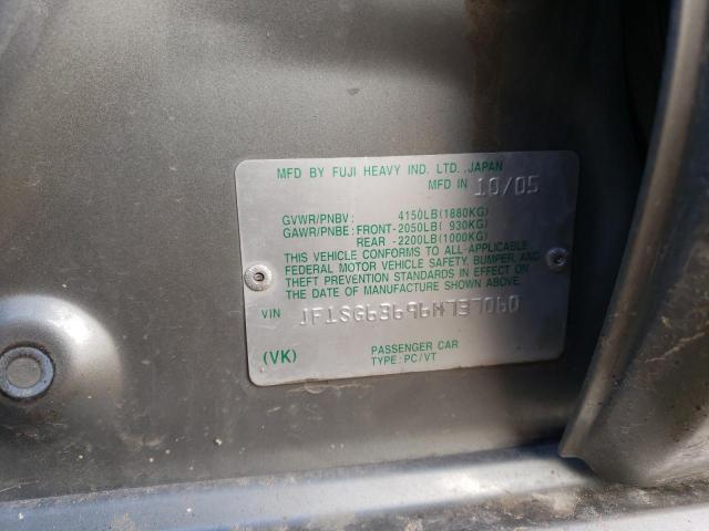 JF1SG63696H737060 Subaru Forester 2.5x