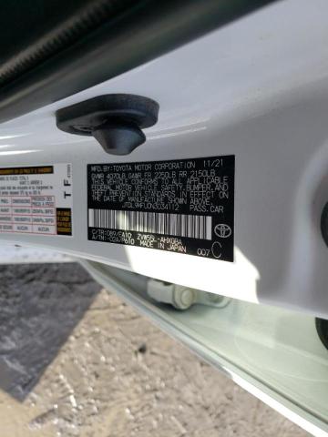 2022 TOYOTA PRIUS LE JTDL9MFU0N3034112