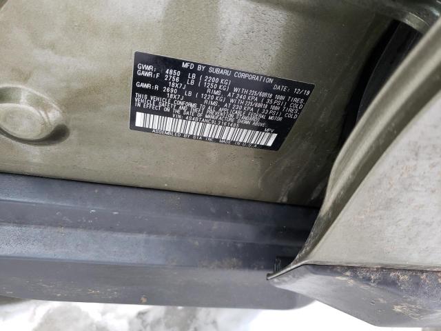 2020 SUBARU OUTBACK LI - 4S4BTANC9L3161485