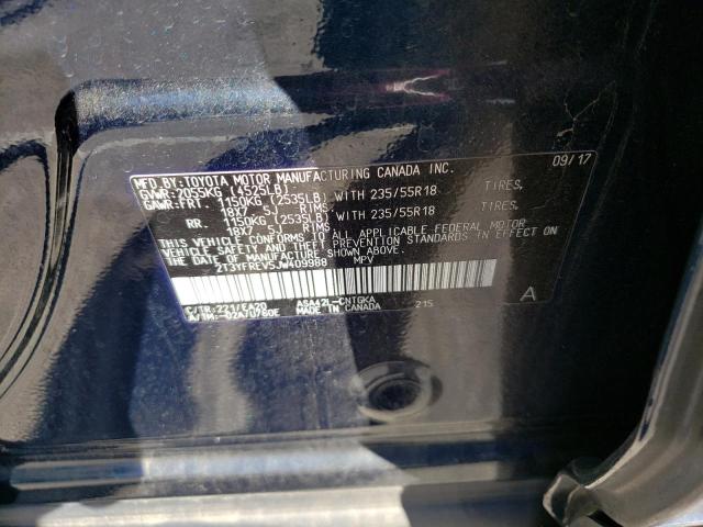 2018 TOYOTA RAV4 LIMIT 2T3YFREV5JW409988