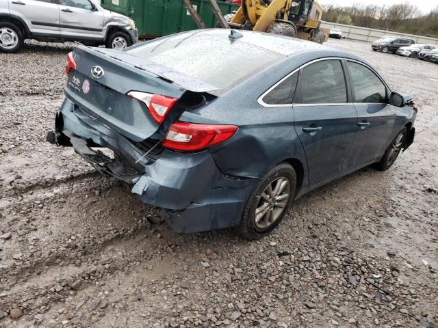  HYUNDAI SONATA 2016 Синий