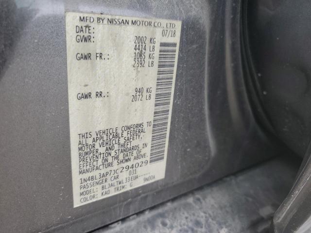 1N4BL3AP7JC294029 Nissan Altima 3.5sl