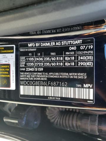 WDC0G8EB6LF687162 Mercedes-Benz Glc 300 4matic