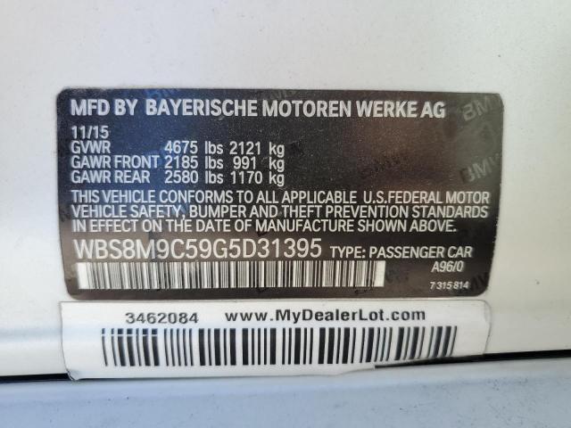 2016 BMW M3 - WBS8M9C59G5D31395