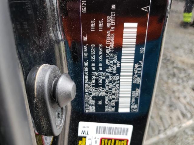 2021 TOYOTA HIGHLANDER 5TDGZRBH5MS127647