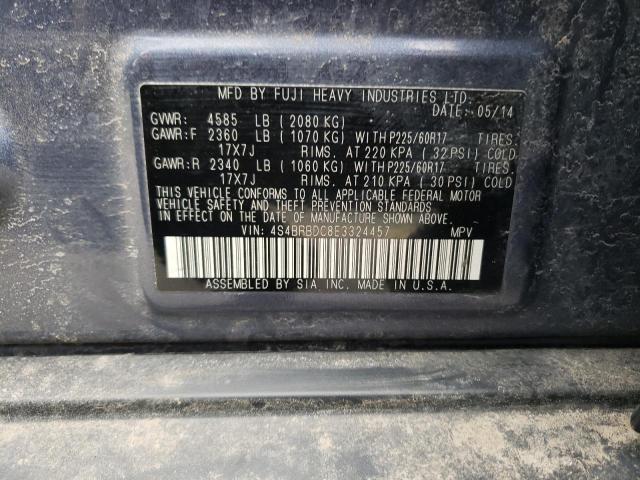 4S4BRBDC8E3324457 Subaru Outback 2.5i Premium
