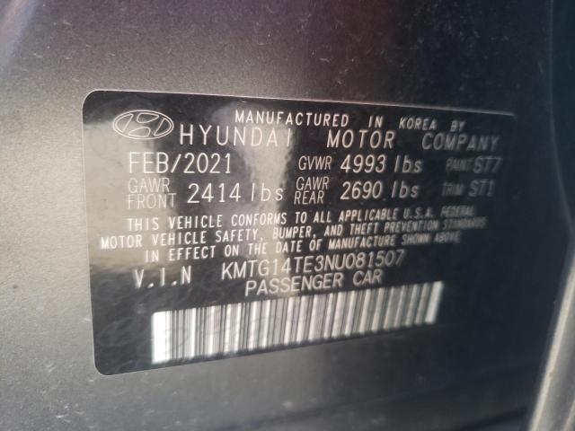 2022 GENESIS G70 LAUNCH - KMTG14TE3NU081507