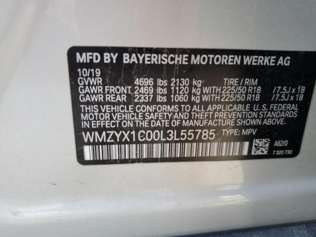 WMZYX1C00L3L55785 Mini Cooper S Countryman All4