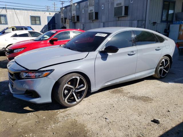 Honda Accord salvage cars for sale: 2021 Honda Accord Sport SE
