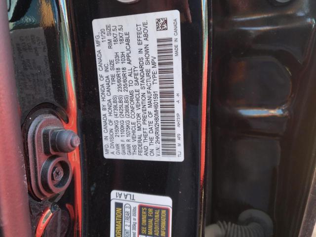 2021 HONDA CR-V EXL 2HKRW2H80MH601591