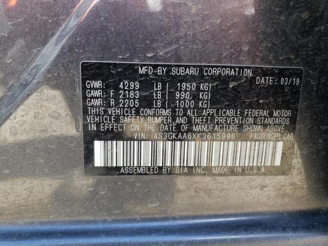 4S3GKAA6XK3615996 Subaru IMPREZA