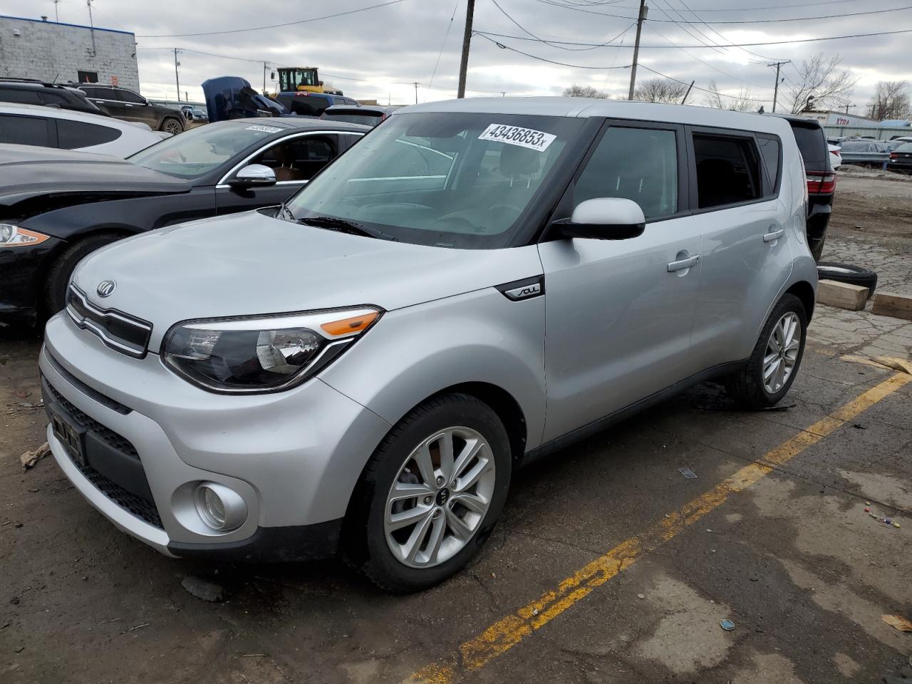 2017 Kia Soul + VIN: KNDJP3A59H7413694 Lot: 43436853