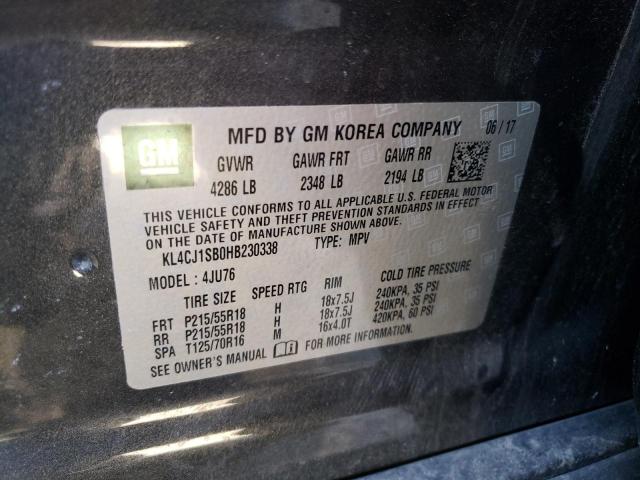 2017 BUICK ENCORE SPO KL4CJ1SB0HB230338