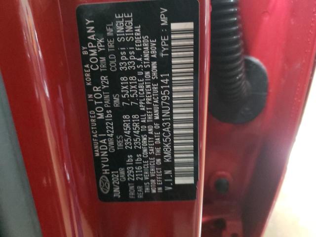 2022 HYUNDAI KONA LIMIT - KM8K5CA31NU795141