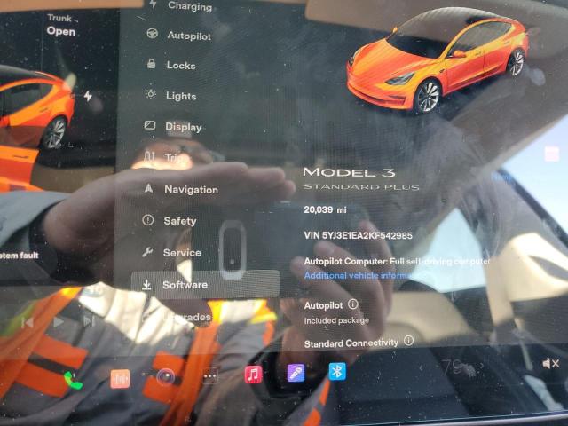 5YJ3E1EA2KF542985 Tesla MODEL 3