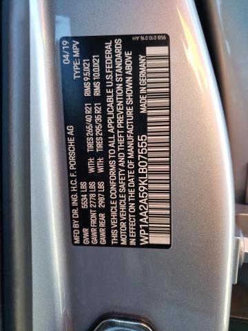 WP1AA2A59KLB07555 Porsche Macan