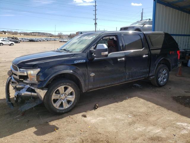 Salvage cars for sale from Copart Colorado Springs, CO: 2018 Ford F150 Supercrew