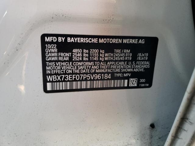 2023 BMW X1 XDRIVE2 WBX73EF07P5V96184