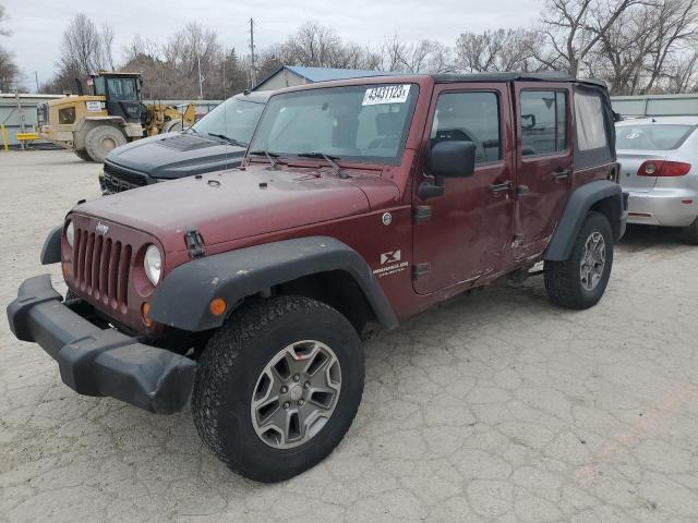 Jeep salvage cars for sale: 2007 Jeep Wrangler X