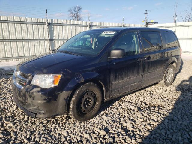 Salvage cars for sale from Copart Appleton, WI: 2015 Dodge Grand Caravan SE