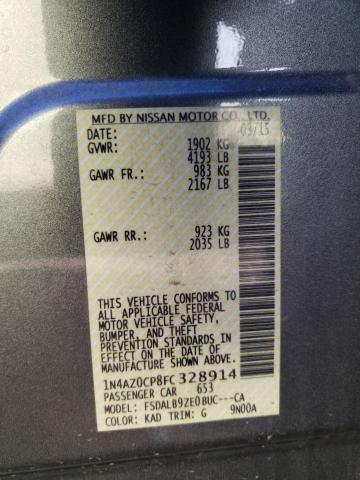 2015 NISSAN LEAF S 1N4AZ0CP8FC328914