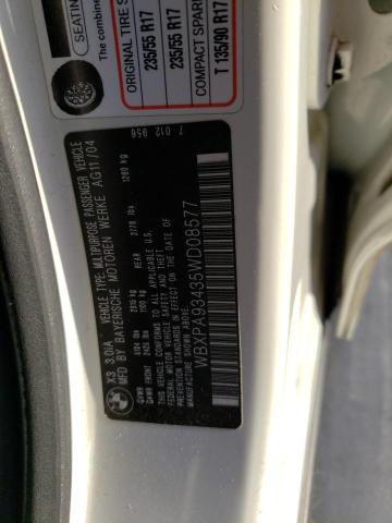 WBXPA93435WD08577 BMW X3 3.0I