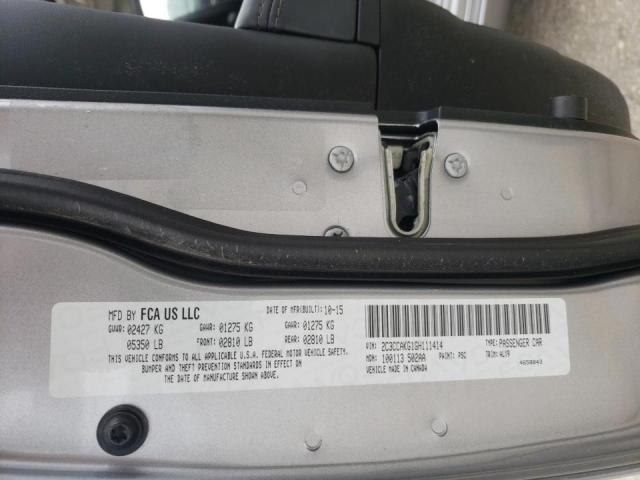 2016 CHRYSLER 300C 2C3CCAKG1GH111414