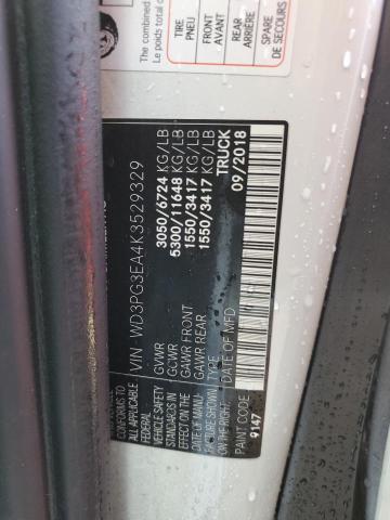 2019 MERCEDES-BENZ METRIS - WD3PG3EA4K3529329