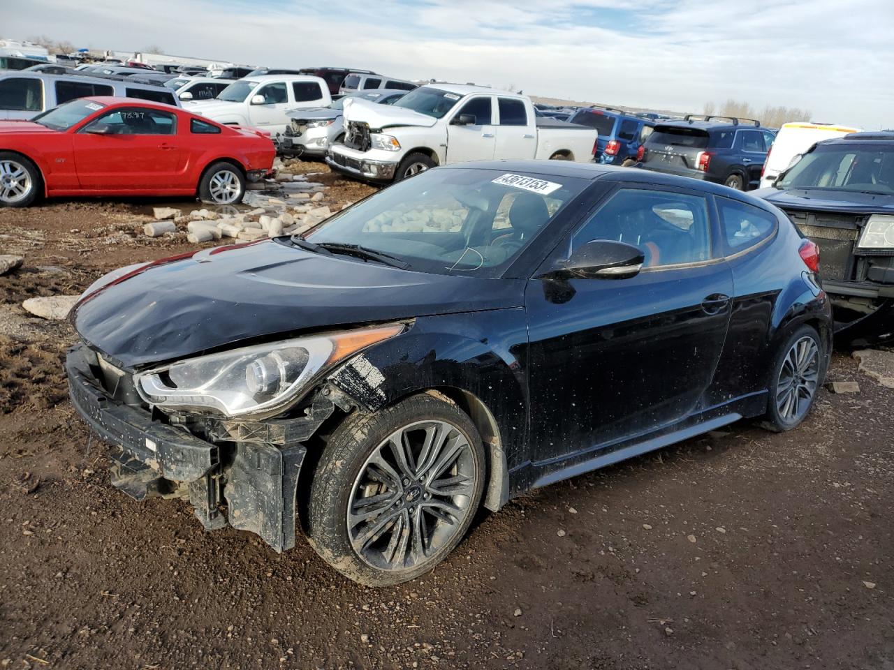 KMHTC6AE9GU294563 2016 Hyundai Veloster Turbo